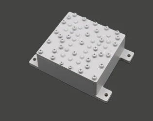 What are the design key points of a waveguide band-pass filter?